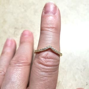Dainty Woman's Gold Plated Ring